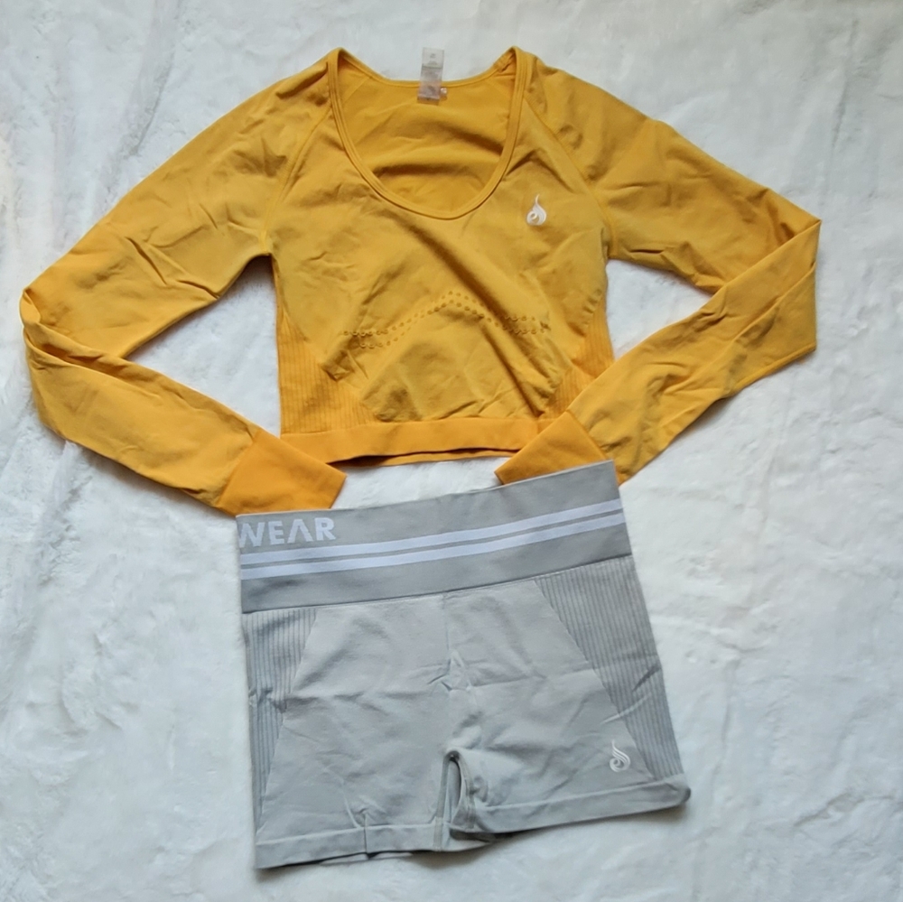 Ryderwear Complete Set Yellow/gray